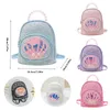 Rugzakken Baby Meisjes Kleuterschool Schooltas Kinderen Casual Leuke Shopping Tour Cartoon Pailletten Shell Prinses Opbergzakken 230703