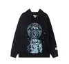 Herren Hoodies Sweatshirts Hoodie Designer Galleries Depts Gary Painted Graffiti Used Letters Gedruckt Lose Lässige Mode Männer und Frauen Designer Graffiti Hoody