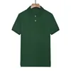 Men's Polos Highquality 2023 Summer Brother Label Embroidered POLO Shirt Lapel Short Sleeve 230703