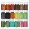 Stickers Decals 70 stks Nail Mica Pigment Poeders Spiegel Laser Parelmoer Chroom Manicure Dust Art Glitter Poeder 54 Kleuren 230703