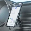 Biltelefonhållare 360 rotationsställ för mobiltelefon Universal Gravity Biltelefonhållare i bilen Luftventil Clip Mount GPS Support L230619