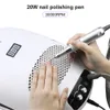 Nail Manicure Set 140W 3 IN 1Multifunction Dust Vacuum Cleaner Electric Drill UV LED Lamp Machine For Salon Too 230703