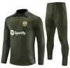 2023 Trainingsanzüge Fußball-Kits Camisetas de Soccer Tops 22 23 24 Half Pull LEWANDOWSKI Betis Männer und Kinder TRAININGSANZUG SET AUBA Barcelonas Trainingsanzüge TOP