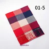 Top quality winter and autumn Bur Home scarf for women men Imitation Cashmere Shawl Womens Korean Version Tassel Autumn Winter Thickened Neck Set Versatile Woo