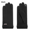 Fingerless Gloves DELEDELAI 2023 Fashion Winter Autumn Warm Full Finger Touch Screen Wind Proof Driving Men Male Mittens Item 679