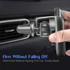 Car Phone Gravity Holder Stand Cell Air Vent Mount Support For iPhone 8 X Samsung s20 Car 360 Rotation Auto Grip Car Accessories L230619