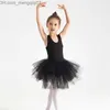 Meisjes Jurken Meisjes Jurken Kinderen Meisjes Leopard Gymnastiek Turnpakje Ballet Jurk Kinderen Lange Mouw Dans Turnpakje Tutu Dancewear Ballerina Kleding voor Meisjes Z230704