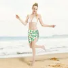 Vrouwen Badmode Alien Ufo Ruimteschip Sexy Vrouwen Strand Bikini Cover Up Wrap Chiffon Pareo Sjaal Dragen Cover-Ups rok Badpakken