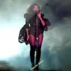 Sahne Giyim Kadın Seksi Kulüp Tulumları Siyah Dantel Korse Beyonce Stil Tarzı Parlamış Sleeve Boş Çıkış Boğaz Jack Lingerie CorSet351o