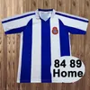 1984 1989 RCD Espanyol Retro-Fußballtrikot Heimtrikot 1997 1998 ESNAIDER Heimtrikot mit kurzen Ärmeln