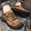 Dress Shoes Dress Shoes Outdoor Camping Hiking Men Genuine Leather Sports Sneakers Man Travel Casual Leisure Walking Climbing Men's Footwear Z230704
