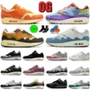 Män Utomhus löparskor 1s 87 Barock Brun Somos Famillia Wheat Concepts 1 Far Out Wabi-Sabi Patta Waves Kasina Treeline Dam Sports Trainers EUR 36-45