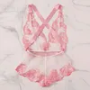 Sexy Lingerie Bra Set New Women's Sexy Lace Ribbon bow Print Satin Pink Bras Underwear Sleepwear Lingerie Sets Lenceria203s