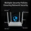 Routers DBIT Wifi Router Modem 4G WiFi SIM Card Lte Router 4*5dBi High Speed Antenna Stable Signal Support 30 Devices Share Traffic 230701