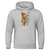 Erkek Hoodies Sweatshirts Komik Oyuncak Ayı Robot Robot Hoodie Robotik Kıyafet Günlük Kapüşonlu Erkekler Moda Polar Büyük Boyu Gevşek Sokak Giyim 230703