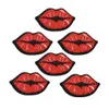 10PCS French Kiss Blages Patches for Clothing Iron Hafted Patch Applique Iron Sew na łatach szycie akcesoria do ubrań238c