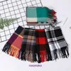 Fashion Bur Home écharpes pour femmes pour l'hiver et l'automne Écharpe pour enfants Hiver Garçons Imitation Cachemire Édition Coréenne Automne Bébé Plaid Cou Couverture Chaud Fille Tren