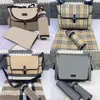 Plaid designer diaper bag waterproof mummy bags travel versatile infant baby multistyle multicolor nappy stackers lady tote big capacity XB049 Q2