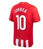 23 24 Atletico 축구 유니폼 120 주년 기념 멤피스 마드리드 2023 2024 Carrasco Correa Camiseta de Futbol Herrera Llorente A Mad Kids Kit Socks 축구