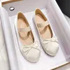 2023new Trade Shouse Tinghon Classic Silk Ballet Shoes Lace Up Ballet Women кругло