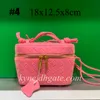 Fashion Woven Pattern Handheld Crossbody Square-Round Makeup Bag Cosmetic Bags Cases 18x12.5x8cm