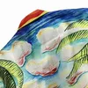 Casa Designer Moda Abbigliamento Camicie Tute Stile Casablanca Colorful Crayon Beach Coconut Tree 21ss Sunset Scenery Camicia a Maniche Lunghe in Seta per Uomo Donna