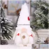 Décorations De Noël En Peluche Suédois Gnome Noël Forêt Homme Poupée Ornements Enfants Scandinave Nordique Nain Jouets Drop Delivery Home Dhjem