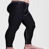 Moda 2017 Pro Tight Mens High Strech Chudy Athletic Swete Fitness Running Basketball Spods Leggings Compression Combat Pants281k