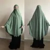 Ubranie etniczne muzułmańskie długie Khimar Ramadan formalne odzież modlitewną Hidżab Kobiety Niqab burka islamski arabski namaz Musulman eid Jilbab DJ226I