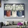 Peintures Vase Frais et Fleur Toile Peinture Style Nordique Affiches Imprime Mur Art Photos pour Salon Maison Chambre Décor No Frame p230701