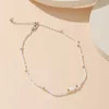 Perlenketten 17 km Bohemian Natural Shell Choker Halskette für Frauen Mädchen Mode Sommer Strand Charm Muschelperlen Schmuck 230613