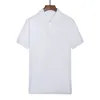 Men's Polos Highquality 2023 Summer Brother Label Embroidered POLO Shirt Lapel Short Sleeve 230703