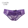 Comeonlover Erotic Underwear Crotchless Culotte Dentelle Sex Women Lace Brief Panty Plus Size Multi Colors Women Panties PL5008185x