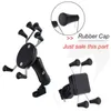 XMXCZKJ Bicycle Mobile Cell Phone Holder Accessories Support Stand For X-Grip Silicone Cap Smartphone Bike Motorcycle Grip Mount L230619