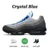 OG 95s Mens Outdoor Running Shoes 95 women sneakers Triple Black White Neon Crystal Blue Solar Red Bordeaux Sports Trainers size 36-46