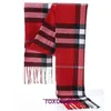 Top quality winter and autumn Bur Home scarf for women men 2023 Autumn Winter Men's Plaid Scarf British Imitation Cashmere Tassel Couple Neck