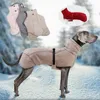 Jaquetas quentes de inverno roupas para cães grandes de alta qualidade jaqueta para animais de estimação casaco para cães médios grandes weimaraner galgo boutique roupas roupas