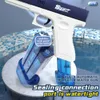 Toys Gun Toys Glock Pistola de agua eléctrica para niños Verano al aire libre Playa Festival de agua Regalos de juguetes Pistola de agua de disparo automático completo Juguete para niños La mejor calidad