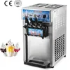 Commercial kitchen equipment ETL CE Franchise double square pans roll ice cream machine with 10 cooling tanks209U.