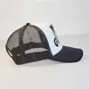 ボールキャップレターメッシュキャップメン調整可能なトレンドヒップホップハット野球の通気性デザイナートラック運転手の帽子女性パッチワークスナップバック