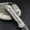 Chris Reeve Folding Pocket Knife Damascus Steel Blade TC4 Titanium Alloy Handle Outdoor Tactical Survival Camping EDC Tool Portable Knife