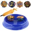 4D Beyblades Burst Beyblade 회전 금속 퓨전 경기장 플라스틱 터보 런처 아레나 YH2053 R230829