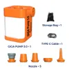 Klättringslep Giga Pump 3 0 Portable Mini Air 3 I 1 utomhus camping Lantern Vakuum Elektrisk inflator för flottörbädd madrass 230701