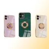 Soft Candy Square iPhone Case na iPhone 11 12 13 Pro Max XS xr 7 8 Plus SE Mini Stand Ring Silikonowy okładka obudowy 1135333