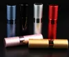 8ML telescopic rotation packing portable perfume empty bottle glass spray, many style choices, support custom LOGO