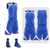 Utomhusskjorta Anpassningsbara män Kids Kvinnor Basketträning Jersey Set Blank College Clothes Youth Unisex Basketball Uniforms Suit 230701