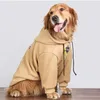 Dog Apparel Autumn Winter Hoodie Pet Coat Clothes Pullover Casual Wear Large Golden Hair Labrador Samoye Thickened Warm Sweater