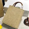 Straw torebki designerskie damskie torebki męskie otwartą kieszeń na ramię torba plażowa wszechstronne małe totes Crossbody Baguettes CXD2307047