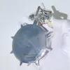 المصمم مجوهرات 13 مم رابط كوبي مخصص مصنوع من VVS D Color Moissanite Diamond Eagle قلادة بكفالة مخصصة يدوية