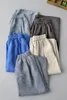 Women's Pants Simple And Versatile Linen Comfortable Casual For Loose Radish Summer Literary Style Thin Capris